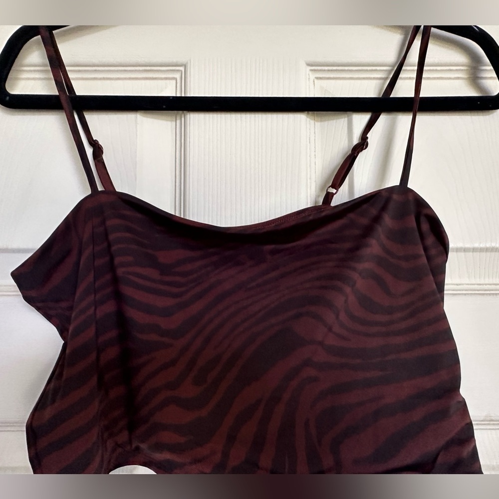 Tiger Print Crop Top